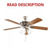 Glendale III 52 in. LED Ceiling Fan with Light