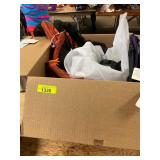 Halloween box of decorations, misc