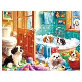 Puppy Bath Time 300-Piece Puzzle