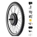 48V 1000W 26in Front Wheel Hub Motor Kit