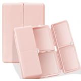 FYY Weekly Pill Organizer 7 Day Pill Box Pink