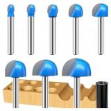 Cove Box Router Bit Set, 1/4" Shank