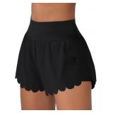 ATTRACO XXl Women Swim Shorts with Pockets