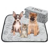 Qeils Reusable Puppy Pads, 18"x24" 2 Pack
