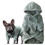 Pet Passion Cooper II Cozy Velour Hoodie Sage