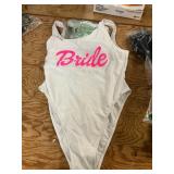 possibly pee stained XL Bride swimsuit