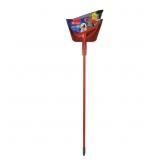 O-Cedar Power Corner Stiff Broom with Dustpan
