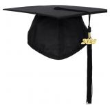 Unisex Graduation Cap with Tassel Year Charm