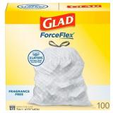 Glad ForceFlex 13 gal No Scent Trash Bags