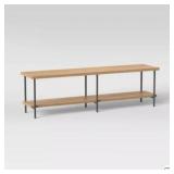Wood & Metal TV Stand for TVs up to 60"