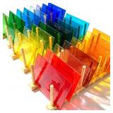 26 Sheets Stained Glass Variety Pack, 6x4"