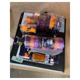 8ct Halloween lights & misc