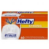 Hefty Strong Tall Trash Bags 13gal/60ct