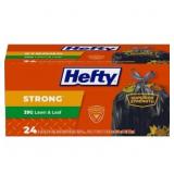 Hefty Lawn & Leaf Trash Bags 39 gal 24ct