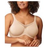 HSIA Minimizer Bras Plus Size Full Coverage Sz 40C