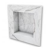 17x17in Square Recessed Shampoo Caddy Calypso