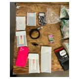 7 phone cases, DP2.1 cord, hose connector