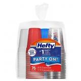 Hefty Party On! Variety Cups, 16 oz, 76ct