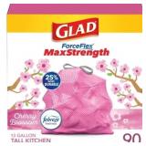 Glad ForceFlex Tall Kitchen Trash Bags 13gal