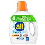 Free Clear Liquid Detergent, Oxi, 73oz (49)