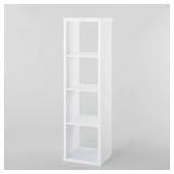 Brightroom 4-Cube Vertical Organizer White