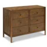 daVinci Birdie 6-Drawer Dresser - Walnut
