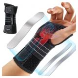 Rakiie Carpal Tunnel Wrist Brace, Gray