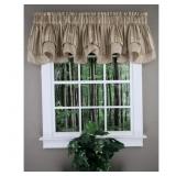 2ct Windsor Jacquard Layered Valance