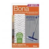 2ct Bona Disposable Dry Sweeping Pads 14ct
