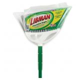 Libman 13-in Poly Fiber Broom with Dustpan