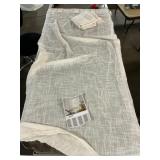 LAMIT 2ct 34x72" 20" Linen 80% Polyester Curtains