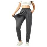 Womens Joggers with Pockets Sweatpants Sz S