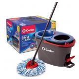 Used O-Cedar EasyWring Spin Mop & Bucket System