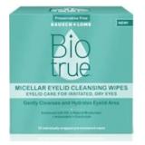 4ct Biotrue Micellar Eyelid Wipes, 30 Count
