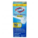 Clorox No Scent Toilet Wand Refills 1.74 oz