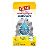 Glad ForceFlex Trash Bags - 13 gal, 45ct