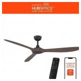 Tager 60 in. Smart Ceiling Fan with Remote