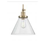 Progress Lighting Hinton Vintage Brass Light