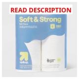 Soft & Strong Toilet Paper - 6 Rolls - up&up