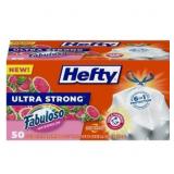 Hefty Trash Bags - Watermelon 50ct
