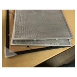 Damaged pic frame, grease filter, shells, decor