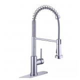 Paulina Single-Handle Spring Pull-Down Faucet
