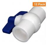 3/4 in. Slip PVC Ball Valve Pro Pack
