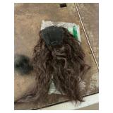 Hair extensions, dark brown