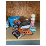Ghost lights squish toy bubbles set of pumpkin