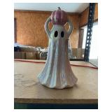 Halloween ceramic light up ghosts