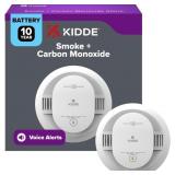 Kidde Smoke & CO Detector, 10-Year Battery