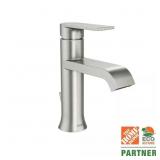 Genta Single-Hole Faucet, Brushed Nickel