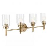 Madden 34" 4-Light Vanity Light with Glass