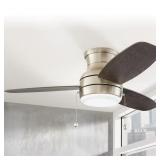 Ashby Park 44-in White LED Fan with Light